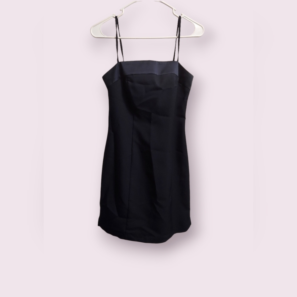 Women's Black Dress Size 3/4 Formal Fancy, Short, Thin Straps, Elegant, …